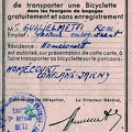 autorisation bicyclette 1951