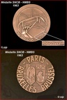 medaille electrification paris bruxelles 1963