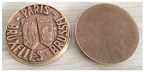 medaille electrification paris bruxelles 1963d