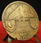 medaille electrification paris dijon 1950 101