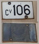 plaque cv106