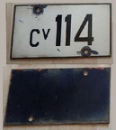 plaque cv114