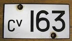 plaque cv 163
