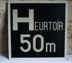 plaque heurtoir 50