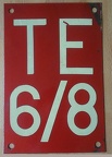 plaque te 6 8