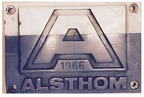 plaque alsthom 1966