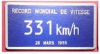 plaque record 28 mars 1955