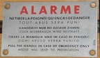 plaque alarme 101b