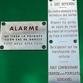 plaque alarme 101c