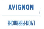 plaque avignon lyon