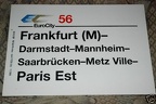 plaque frankfurt paris est ec567
