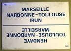 plaque marseille narbonne toulouse irun hendaye toulouse narbonne marseille 6