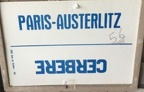 plaque paris austerlitz cerbere