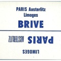 plaque paris austerlitz limoges brive