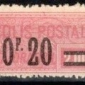 timbre colis postal 020b
