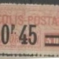 timbre colis postal 045c