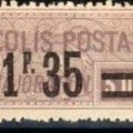 timbre colis postal 135b