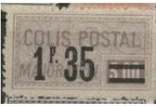 timbre colis postal 135c