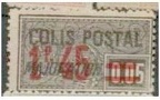 timbre colis postal 145c
