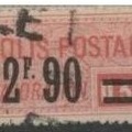 timbre colis postal 290c