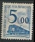 timbre sncf loco bleu 500