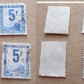 timbres colis sncf 1 et 5frr