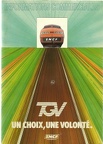 plaquette commerciale tgv 1982