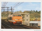 tgv sud est CENON MOTRICE SEULE PONT ROUGE CENON 6 AVRIL 1987