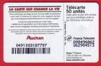 telecarte 50 auchan A87496862362984513