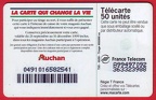 telecarte 50 auchan A88497092363323988