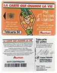 telecarte 50 auchan A98496880363165358