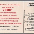 telecarte 120 A 185275