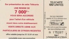 telecarte 120 citroen A 175287 2