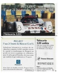 telecarte 120 peugeot B37071001 2