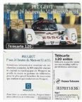 telecarte 120 peugeot B37071035 2