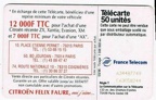 telecarte 50 citroen 634487749C63058244 2