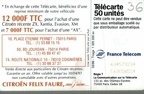 telecarte 50 citroen 634573234C63058554 2