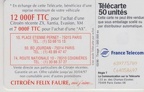 telecarte 50 citroen 639775789C64058697 2