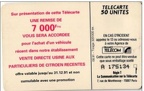 telecarte 50 citroen A 175134 2