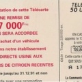 telecarte 50 citroen A 175278