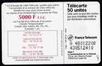 telecarte 50 citroen A 48012208430512410 2