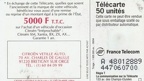telecarte 50 citroen A 48012889447060700 2