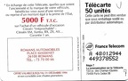 telecarte 50 citroen A 48012944449378552 2