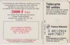 telecarte 50 citroen A 48112924449179817 2