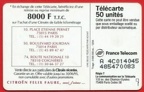 telecarte 50 citroen A 4C014045485470083 2