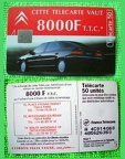 telecarte 50 citroen A 4C014060485626350 2
