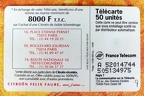 telecarte 50 citroen A 52014744505134975 2