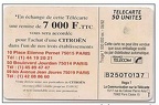 telecarte 50 citroen B140T0137