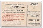 telecarte 50 citroen B140T0137 2