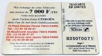 telecarte 50 citroen B250T0071 2